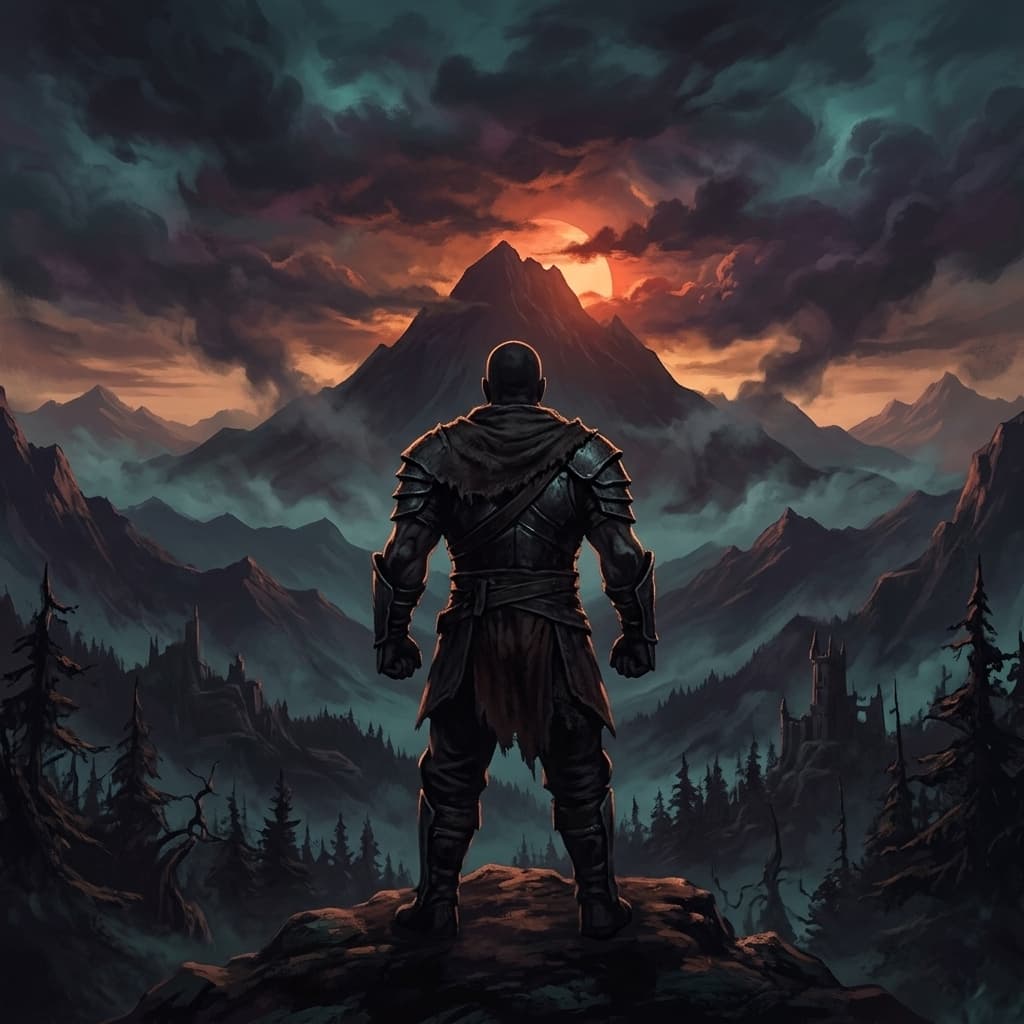 Homem firme diante da montanha — Convicto Kairós